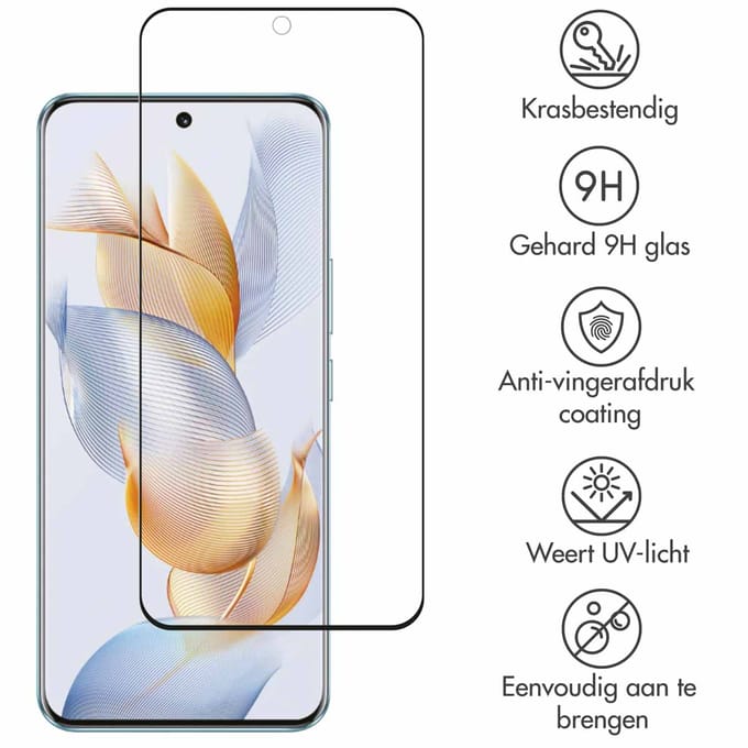 Selencia Screen Protector - Geschikt voor Honor 90 - Gehard Glas Premium Screenprotector