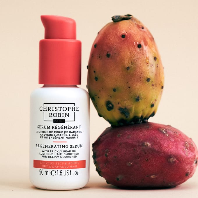Christophe Robin Regenerating Serum with Prickly Pear Oil 50ml | Tegen pluizig haar
