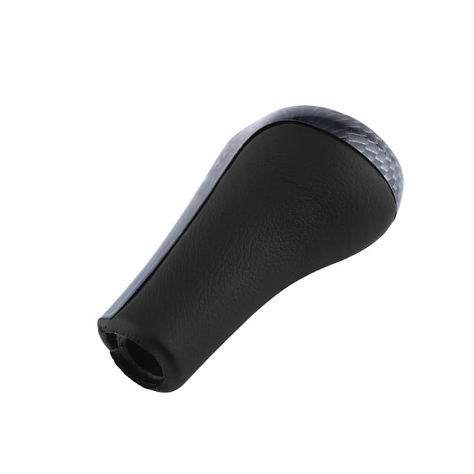 6 Versnellingen Auto Versnellingspookknop Stick Hoofd Voor E90 E91 E92 X1 X3 X5 Koolstofvezel Kleur black
