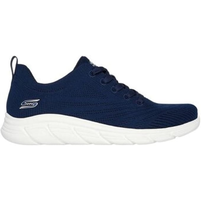 SKECHERS BOBS B FLEX LO-GRACEFUL STRIDE sneakers dames wit 117591 Navy