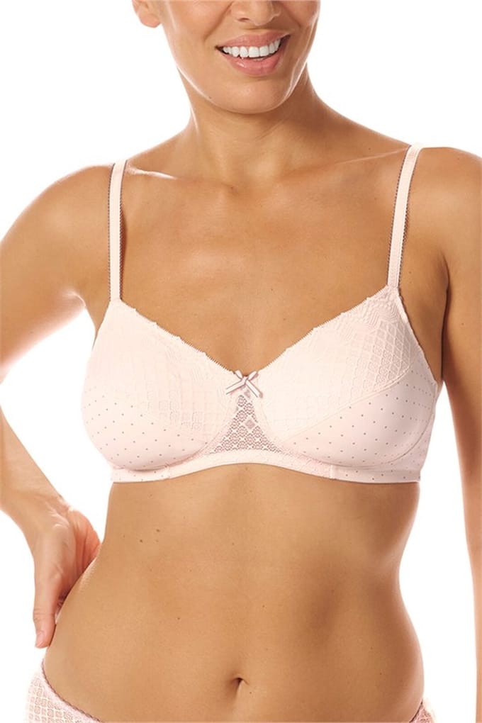 Amoena Anna BH Zonder Beugel Roze 85 AA