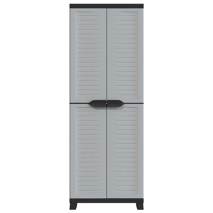 vidaXL - Opbergkast - 65x45x181 - cm - kunststof