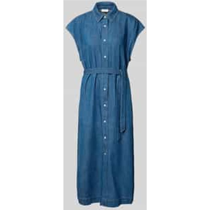 Regular fit denimjurk van puur katoen