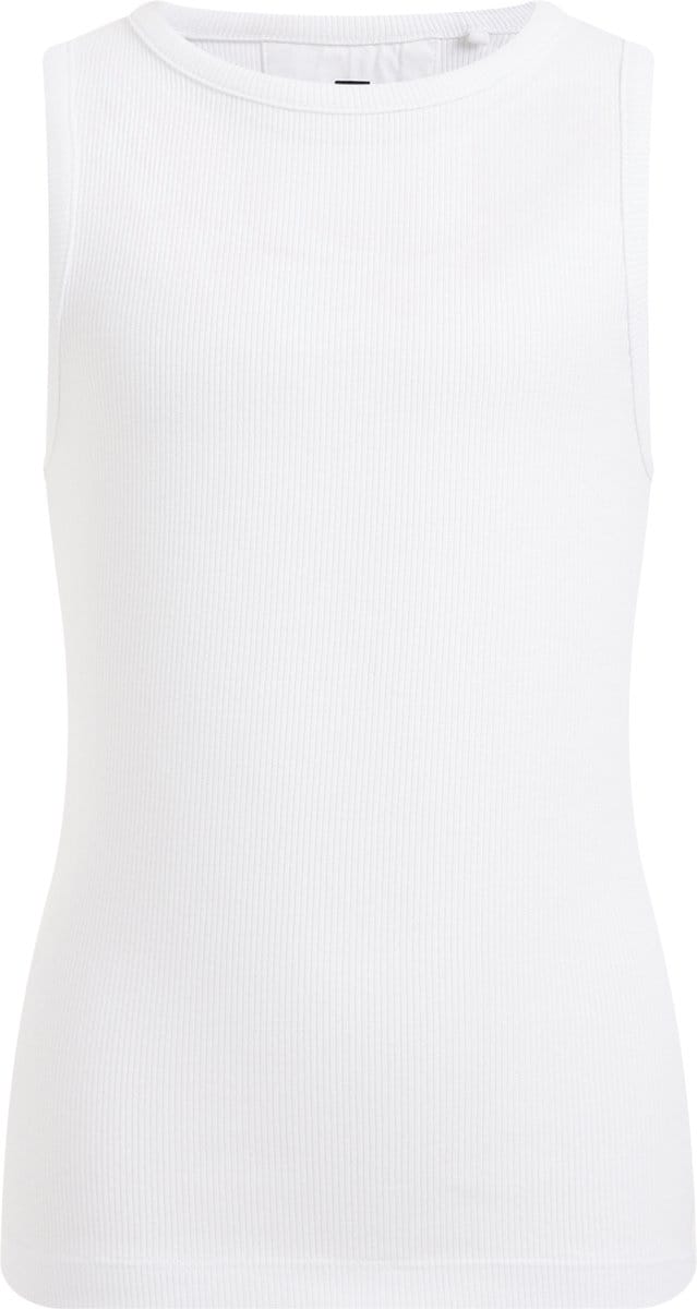 WE Fashion Meisjes singlet van ribstof