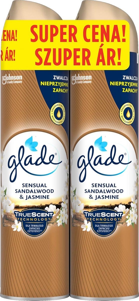 Luchtverfrisser Sandelhout & Jasmijn 2 x 300 ml