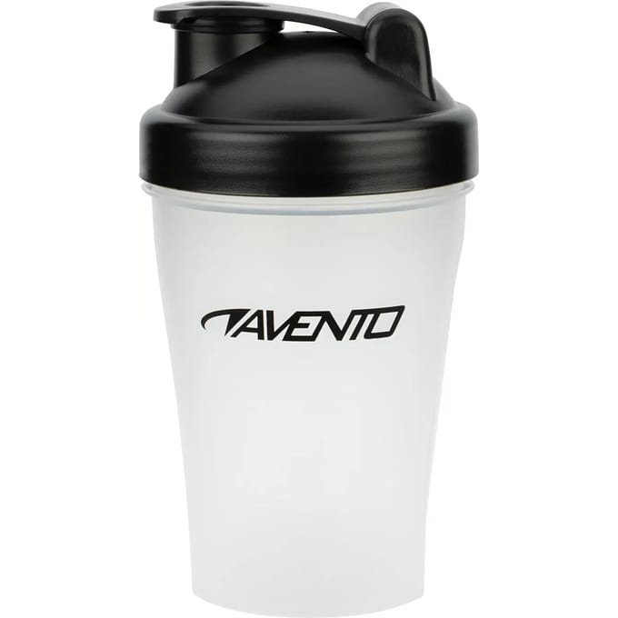Avento Shakebeker - Transparant/Zwart - 0,40 L