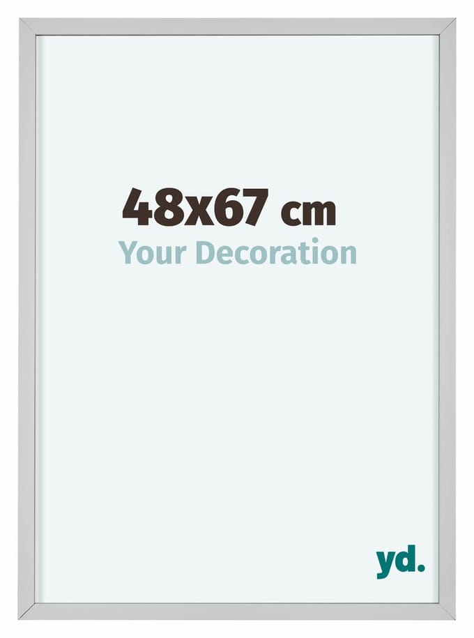 Your Decoration - Fotolijst 48x67 cm - Aluminium - Wit - Virginia