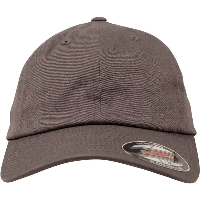 Urban Classics - Cotton Twill Dad Flexfit pet - S/M - Grijs