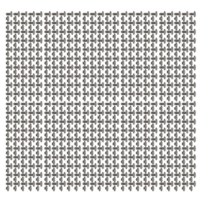 500 Sets Lederen Klinknagels 8x8mm Galvanisatieproces Hoge Hardheid IJzer DIY Dubbelzijdige Klinknagels voor grijze kleur