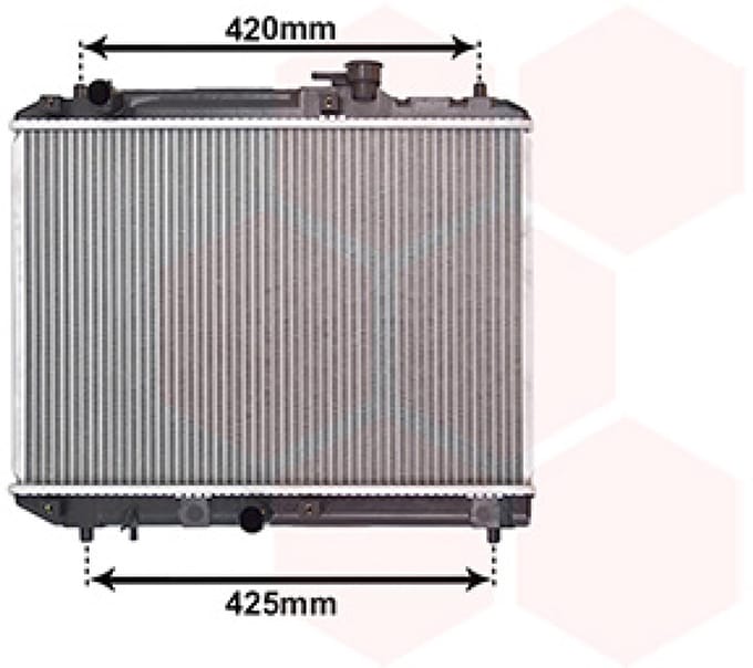 Van Wezel - RADIATOR VOOR SUZUKI BALENO 1995-1998 1770060G00