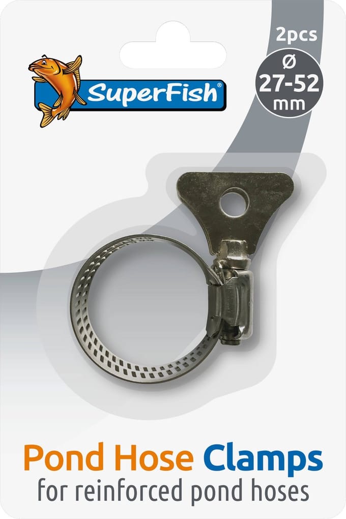 SuperFish - Slangklem Rvs Vleugel 27-52 Mm 2 St vijver