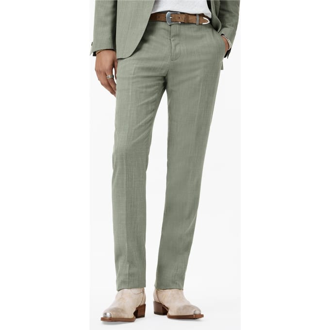 John Varvatos Dalston Tailored Pants - Separate Pants Ivy Maat: 52 | Tailored Broeken Outlet | Heren | Groen