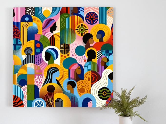 Kunstprint | Wanddecoratie | Forex | 100 × 100 cm