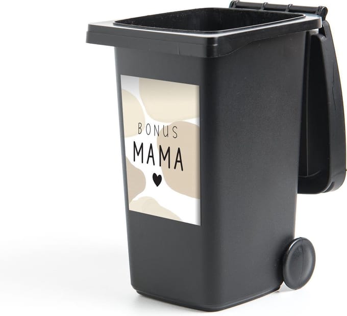 Container sticker Bonus mama - Spreuken - Quotes - Mama - 40x60 cm - Kliko sticker