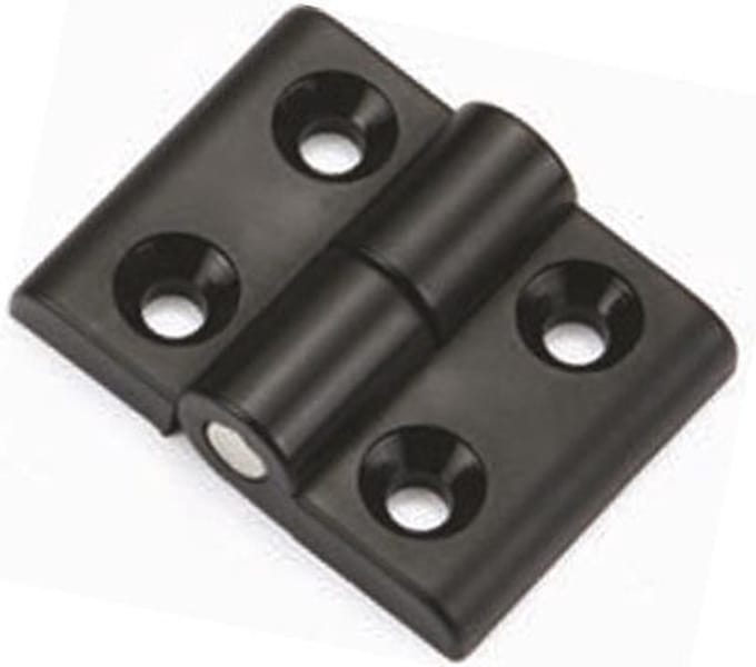 Scharnier - 58 x 45mm - Kunststof - Rechts - RAL 9005
