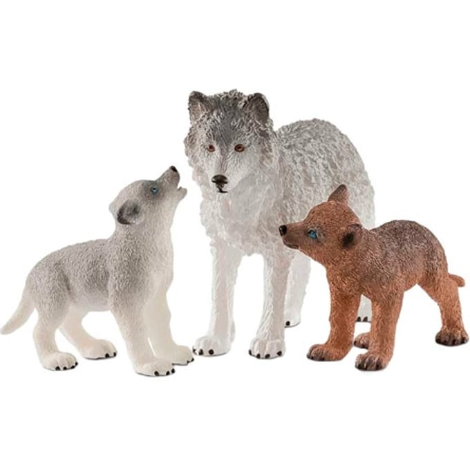 Schleich Wolf Moeder & Welpen - 42472