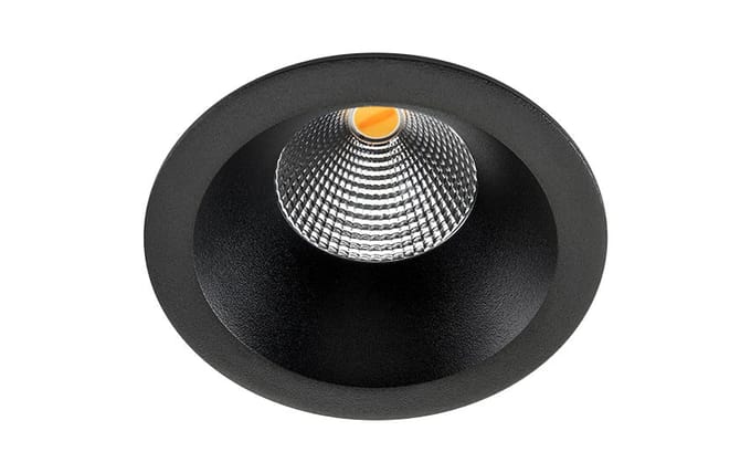 6W Dim Naar Warm LED Inbouwspot Zwart IP54 - 903223