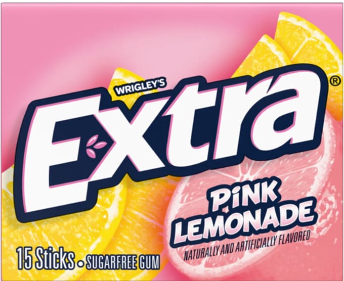 Extra Gum Pink Lemonade (10 x 41g)