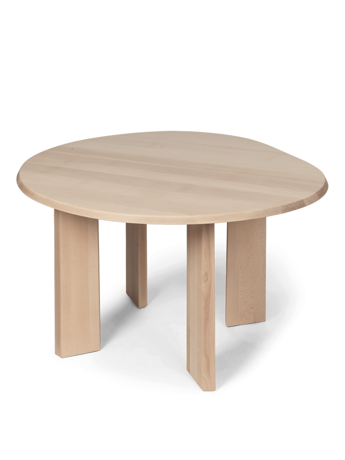 Ferm Living Tarn tafel - beuken, wit geolied - 115 cm
