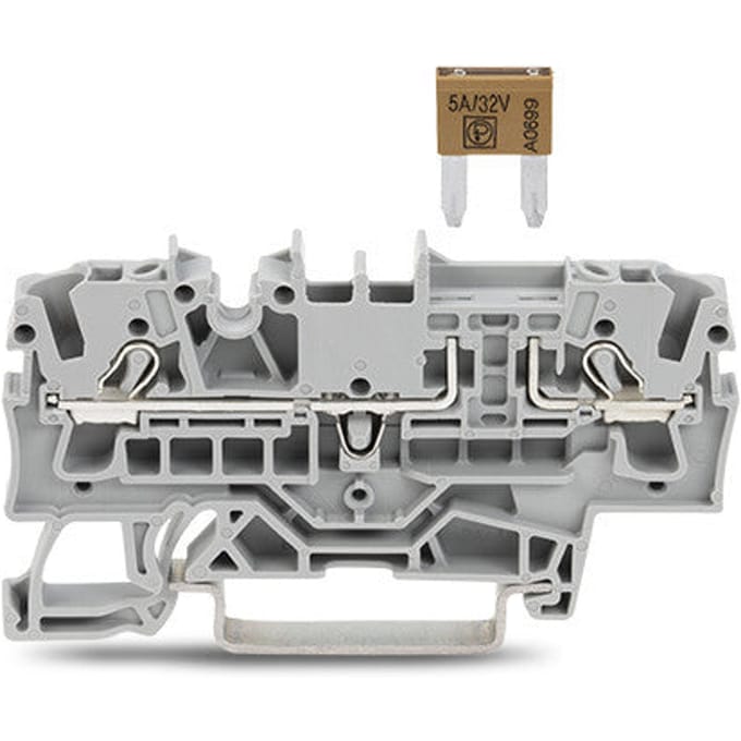 2-Dradige Mini Automotive Fuse Terminal Block - 2002-1681 [50 Stuks]