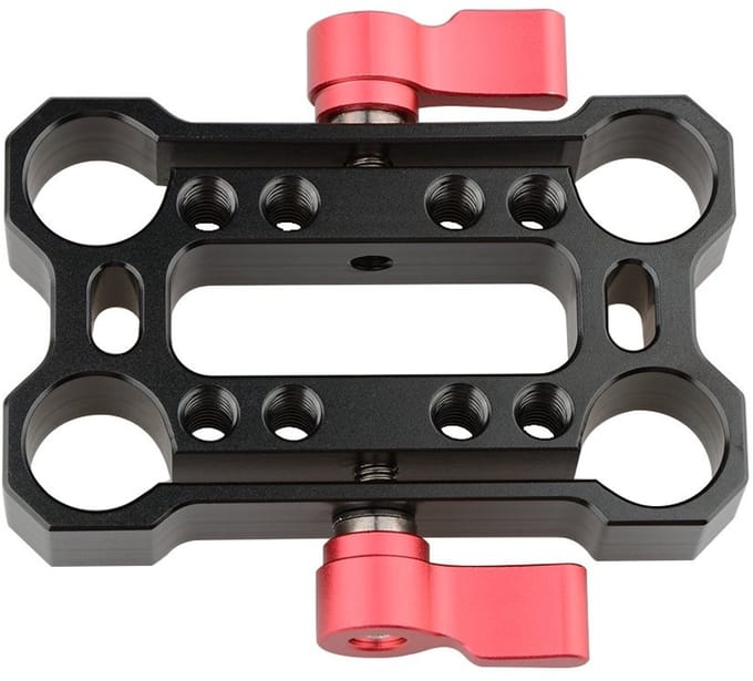 Dailygoody - Schouder Rig - 15mm Railblock - Duwschroef met Rode