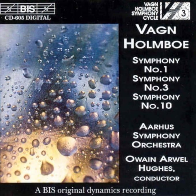 Aarhus Symphony Orchestra, Owain Arwel Hughes - Holmboe: Symphony No.1, Op. 4 (CD)