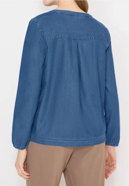 Blouse met elastische zoom
