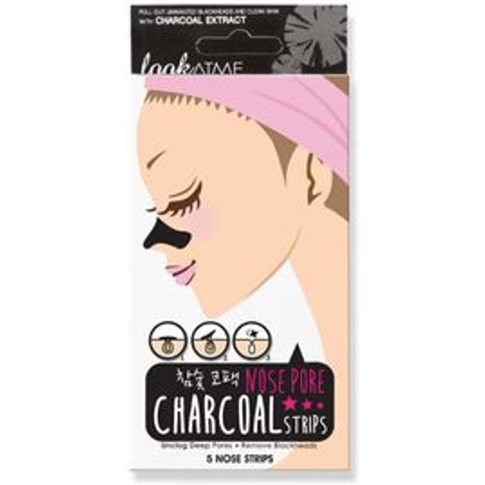 lookATME - Nose Pore strips houtskool