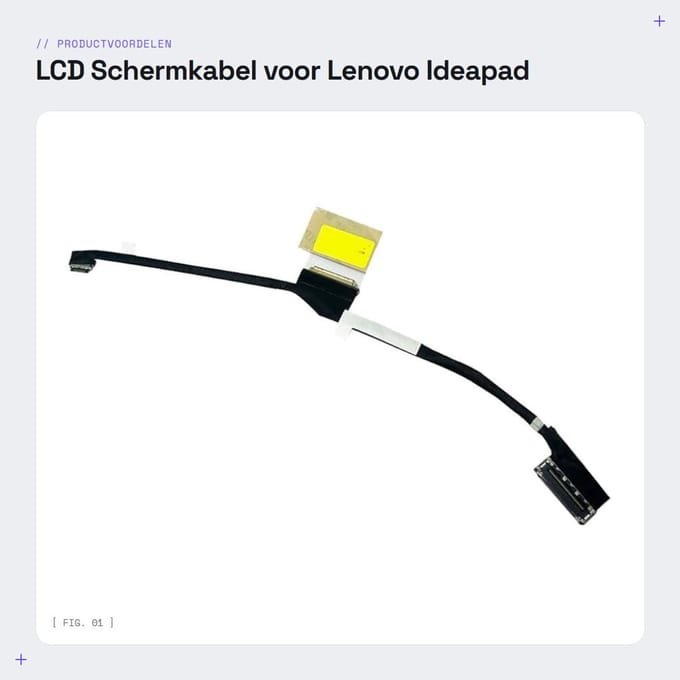 Dailygoods - LCD Schermkabel voor Lenovo Ideapad Yoga Modellen