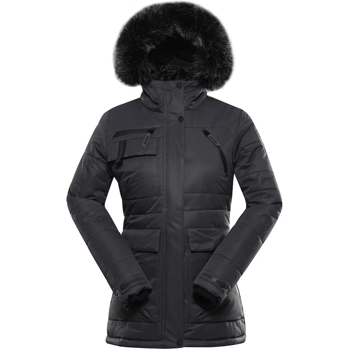 Alpine Pro Werda Jas Zwart M-L Vrouw