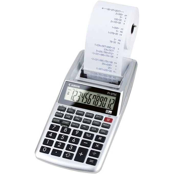 Bureaurekenmachine met printer »P1-DTSC II«