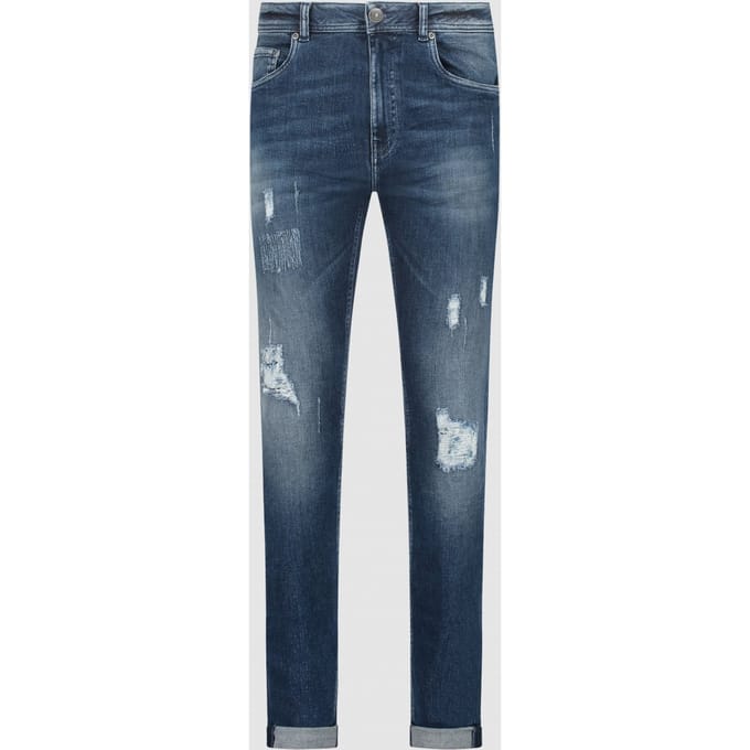 Circle of Trust Axel Solid Destroyed Taglia: W27 | Jeans Slim Fit Outlet | Uomo
