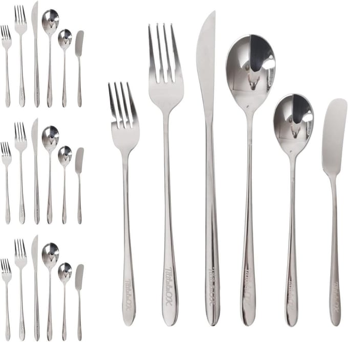 Bestekset 8 Persoons - Servies - Serviesset 6