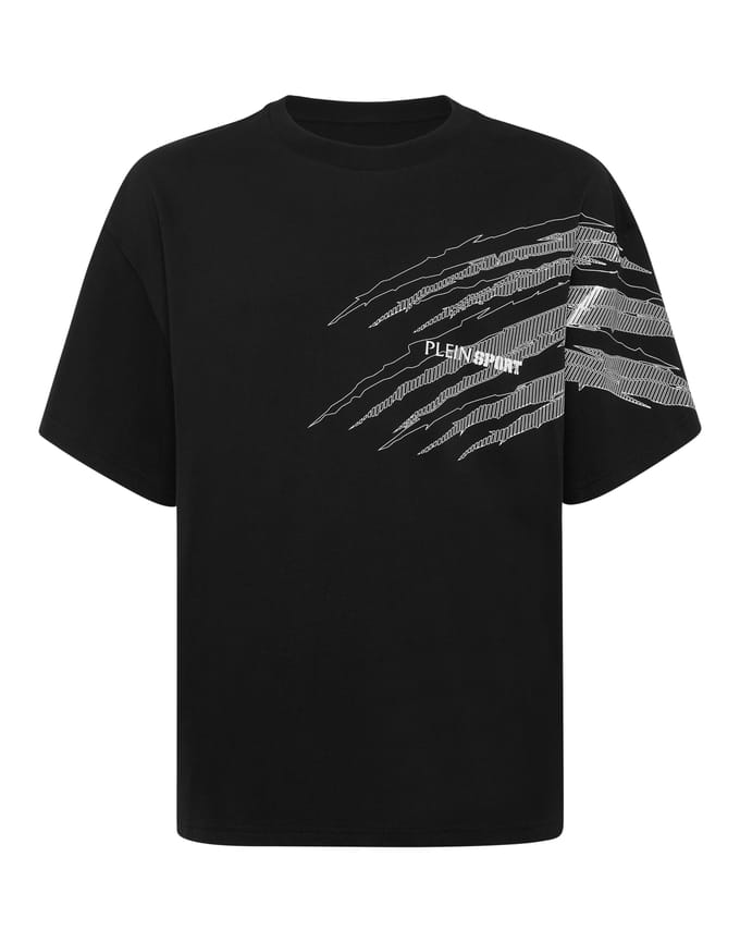 T-Shirt Ronde Hals Ss Scratch