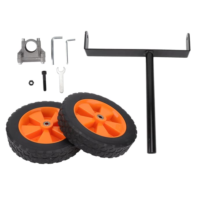 Coupe-bordures Roue auxiliaire réglable Coupe-bordures électrique Roue de support Accessoire pour 26 mm