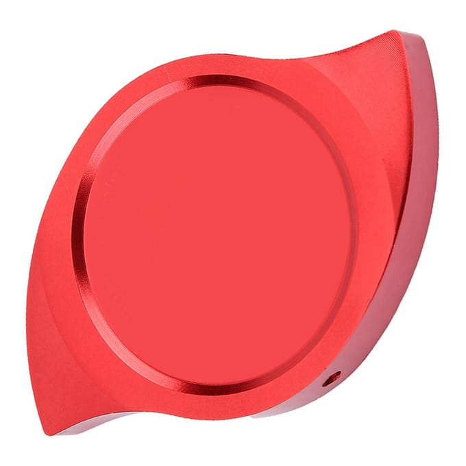 1 stuks Auto Modificatie Aluminium Dop Decoratieve Afdekkingen Rood rood