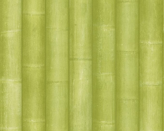 Bamboe Behang Groen as creation 96184-3