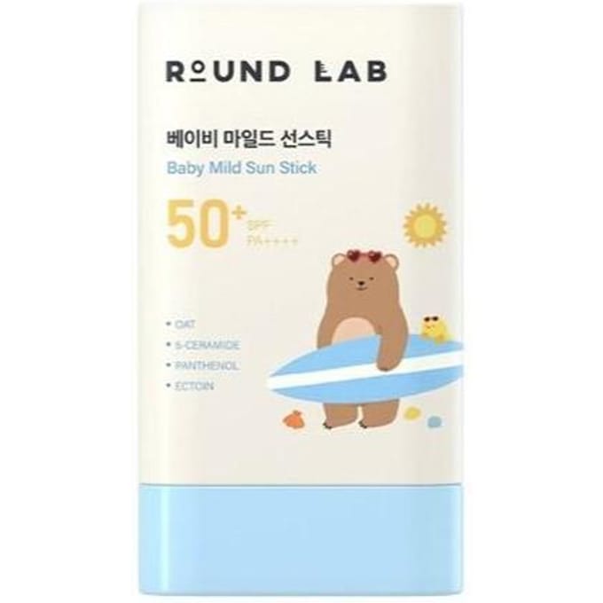 [ROUND LAB] Baby Milde Zonnebrandcrème SPF 50+ PA++++ 21g white