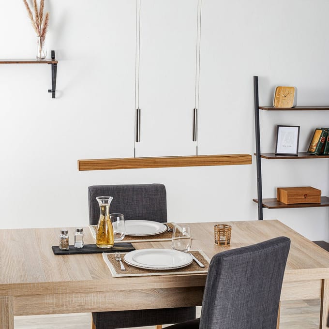 HerzBlut Leonora hanglamp Up&Down 85cm geolied