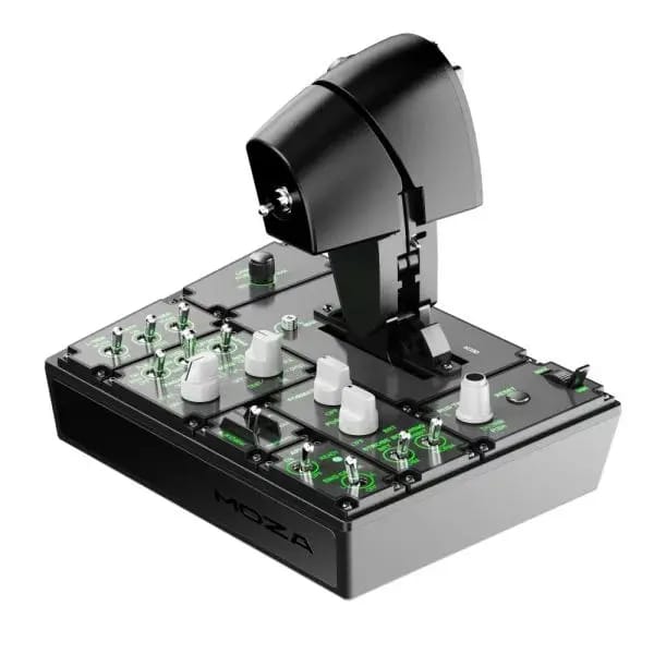 Moza Racing MTP Throttle Panel – Geavanceerde Joystick-gebaseerde Throttle met 27 Programmeerbare Knoppen en Haptische Feedback