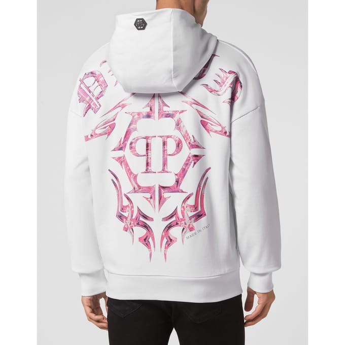 Sweatshirt Met Capuchon Chrome