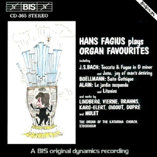 Hans Fagius - Toccata And Fugue In D Minor (CD)