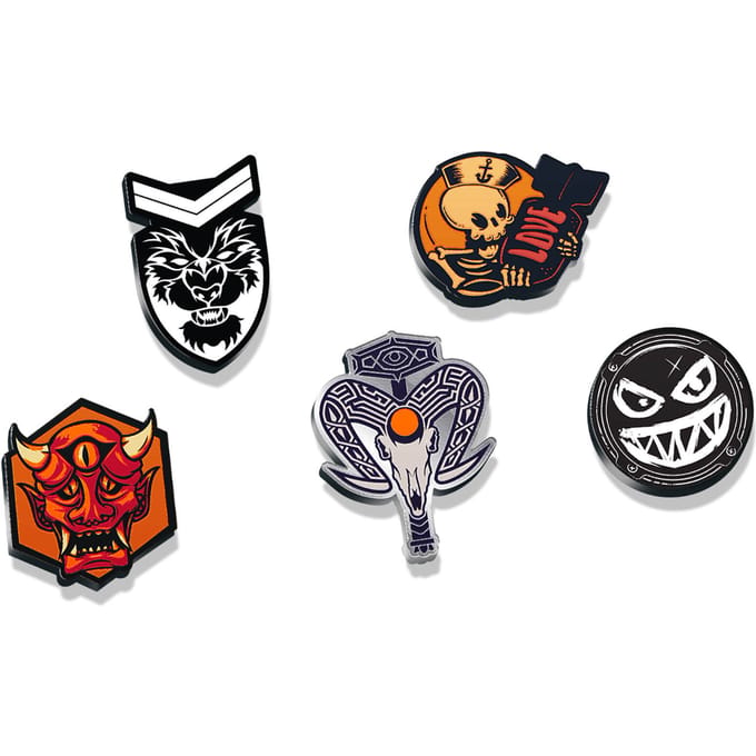 Call of Duty Black Ops IV Codebox pin enamel badges