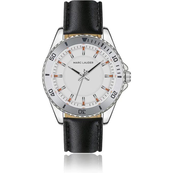Dames kalfsleren horloge Marc Lauder Oslo