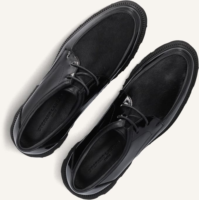 STEFANO LAURAN 12034 Veterschoenen - Dames - Zwart - Maat 40