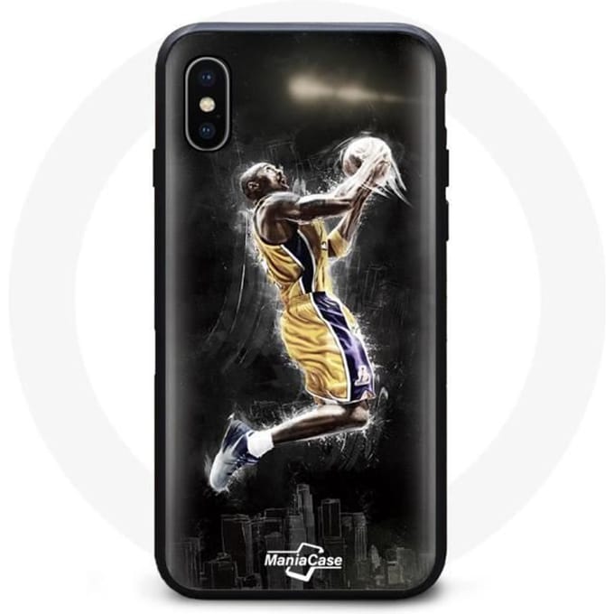 Hoesje - Basketbal - Iphone XS Max - Flexibel - Zwart - Synthetisch