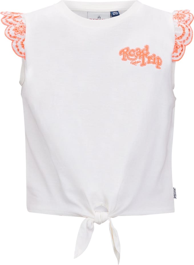 Retour jeans Mila Meisjes T-shirt - optical white - Maat 4