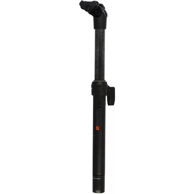Ergotec Zadelpen Up & Down Rc 27,2 X 400 Mm 21 Mm Offset Zwart