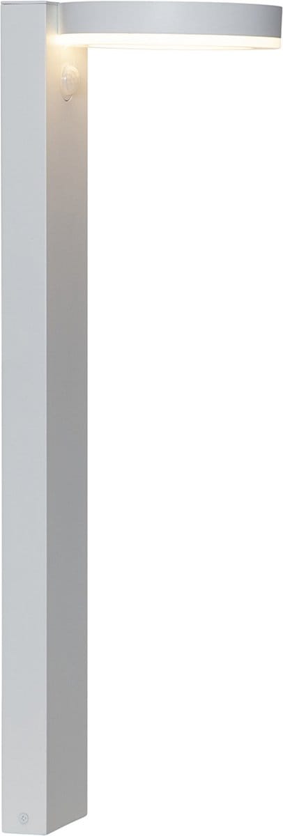 Star Trading solar paalverlichting Vidi, padverlichting, wit, LED, schemersensor, bewegingssensor, warm wit, buiten, 60 cm