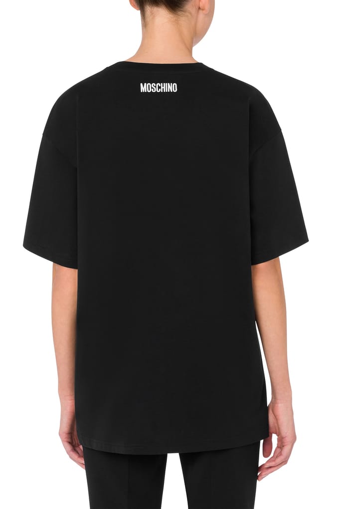 Moschino T-shirt Same Old Chic Black Taglia: S | Maglie Sportivi Outlet | Donna | Nero